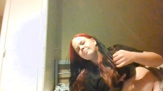 Kate having fun with my new vibrators & melons and vagina for you....