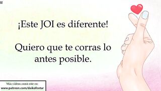 JOI - Correte rapido, es una orden. Voz española.