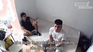 Busting Colombian for weed - Three-Way