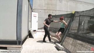 European hoe gets facial into outdoors