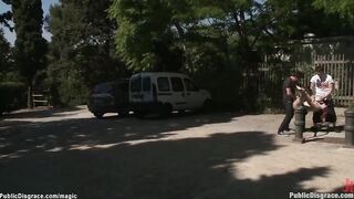 European hoe gets facial into outdoors