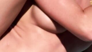 Chloe Delaure with long melons loves anal threesomes
