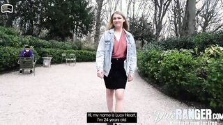 FRENCH ASSHOLE!! ANAL ORGASM inside PARIS : LUCY HEART -