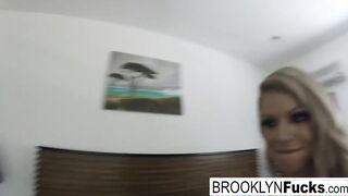 goddess Blonde Beauty Brooklyn records herself masturbating