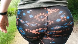 Milf Long Butt Watch Thru Pants Outdoor Trail