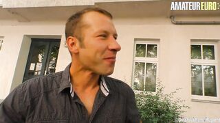 AMATEUREURO - Huge Booty German Hot Jumps Rough On Penis