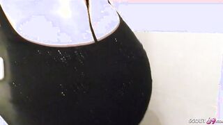 German Old Nicole into Amateur Three-Way with two Friends of
