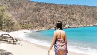 Elene Cruz Masturbation on the beach