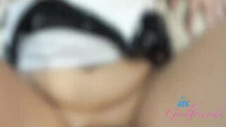 Amateur Leda Lethoria smokes & takes penis deep (Anal)