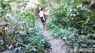 When you take your GF to the mountains and you