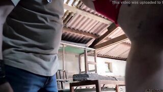 Blonde sub bound up and enjoying hardcore fetish