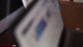 Adorable 18 Yo Masturbates Watching Porno