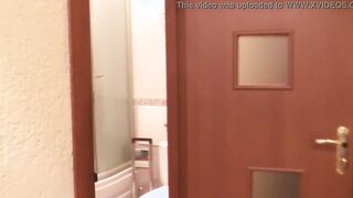 Pizza delivery. Nude into outdoor. Bombshell MILF mom Frina orders