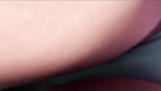 Pretty Blonde Deep Upskirt & Frontal Slit