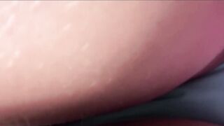 Pretty Blonde Deep Upskirt & Frontal Slit