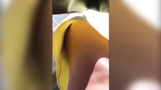 Deep Frontal Upskirt