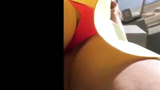 Deep Frontal Upskirt