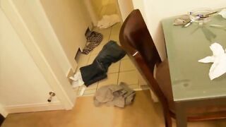 Dazzling blonde eighteen rammed deep doggy style into her underwear