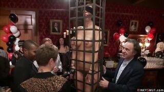 big jugs milfs prodded into outside