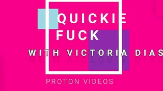 fast boned with victoria dias after a huge working day