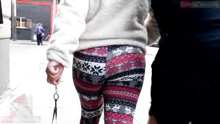 COVID Web Cam 66 - Cute Into Her Winter Leggings And UGG Boots