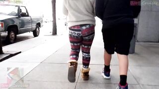 COVID Web Cam 66 - Cute Into Her Winter Leggings And UGG Boots