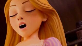 Goddess Rapunzel First Time BLOWJOB Turf Job And Plowed