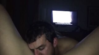 Eating My Girlfriends Snatch Til She Cum inside Hotel