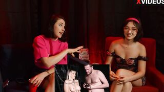 3 Hotties React to FETISH Porn