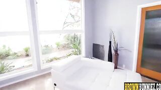 Amethyst Banks Fucking Giant Ebony Dicks into Town