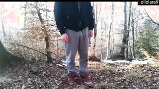 Real Outdoor porn video – Unfaithful fiance cummed inside outdoor real italian amateur