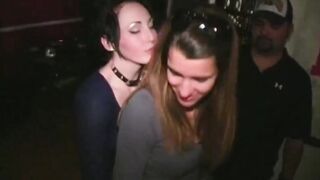 Barely Legal lesbos lick twat at frat party