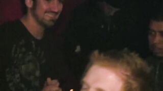 Spex skank preggo blows on college cock