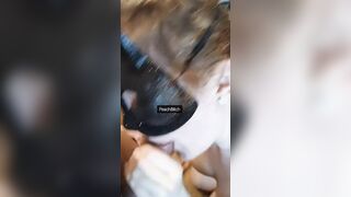 PeachBitch: Passionate Boned. Head And Drink Sperm