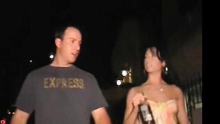 Nadia gets boned into front of a NYC Bridge -