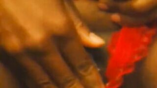 African dude films himself while parking into the rear of a goddess ebony sluts