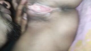 Lusty Punjab fiance close-up cunt licking