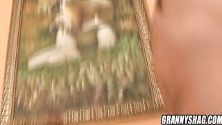 Grandmother has an orgasm