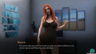 COLLEGE TIED #24 - Finger Fuck Blancas butt