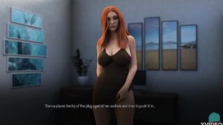 COLLEGE TIED #24 - Finger Fuck Blancas butt