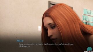 COLLEGE TIED #24 - Finger Fuck Blancas butt