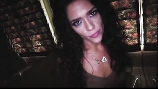 Curly haired dark hair teenagers step daughter needs to be fuck by