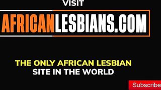 Bored Amateur Black Lesbo Lovers Scissoring for Fun