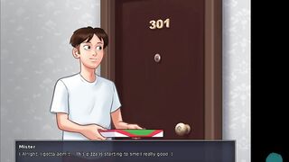 SUMMERTIME SAGA #37 • Cumming rough inside her mouth