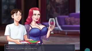 SUMMERTIME SAGA #37 • Cumming rough inside her mouth