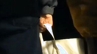 Marina Visconti lets strangers groping her on the Bus !