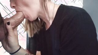 babe mistress suck fat penis and is boned on the