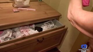 This blonde grandma wants my dick inside her vagina