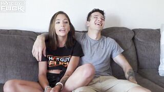 Skylar's Small Cunt Gets Destroyed By Jayden's Monster Dick!