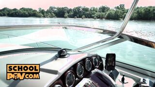 itsPOV - Motorboat boned session with math professor cougar Lilu